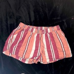 Stripped soft shorts